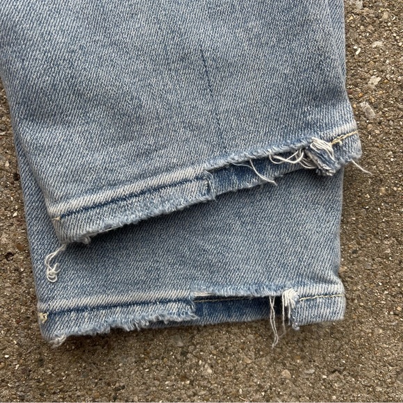 Abercrombie & Fitch Distressed Jeans Size 25 / 0 High Rise Super Skinny Ankle - Picture 8 of 8